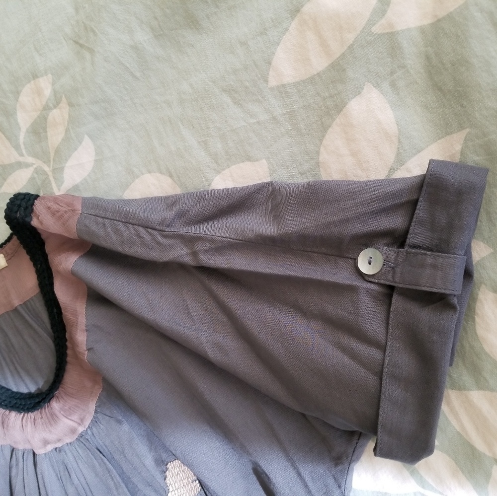 Trinity Embroidered Sashed Tunic Top - image 8